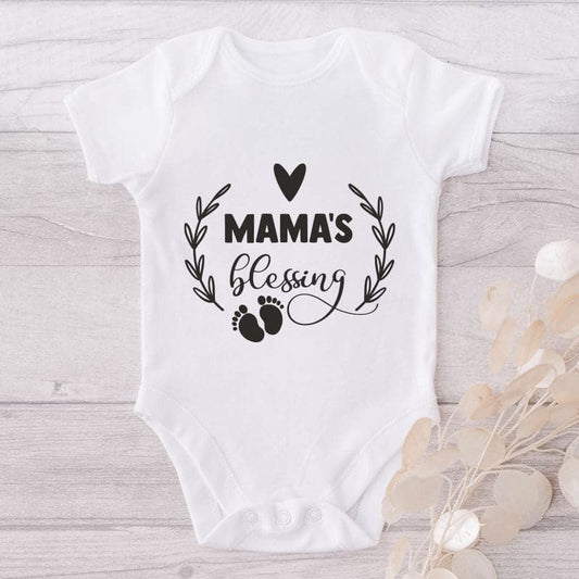Mama's Blessing-Onesie-Best Gift For Babies-Adorable Baby Clothes-Clothes For Baby-Best Gift For Papa-Best Gift For Mama-Cute Onesie