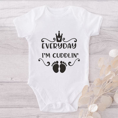 Everyday I'm Cuddlin-Onesie-Best Gift For Babies-Adorable Baby Clothes-Clothes For Baby-Best Gift For Papa-Best Gift For Mama-Cute Onesie