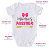 Mama's Bestie-Onesie-Best Gift For Babies-Adorable Baby Clothes-Clothes For Baby-Best Gift For Papa-Best Gift For Mama-Cute Onesie