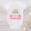 Little Miss Adorable-Onesie-Best Gift For Babies-Adorable Baby Clothes-Clothes For Baby-Best Gift For Papa-Best Gift For Mama-Cute Onesie