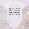 I Love Playing The Bad Girl-Onesie-Best Gift For Babies-Adorable Baby Clothes-Clothes For Baby-Best Gift For Papa-Best Gift For Mama-Cute Onesie
