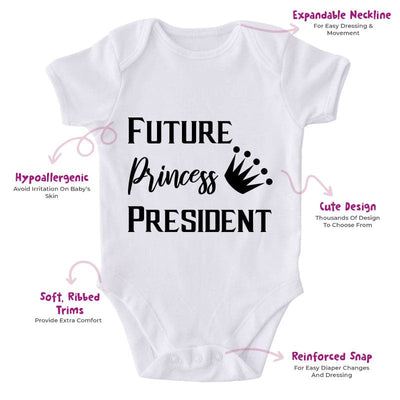 Future Princess President-Onesie-Best Gift For Babies-Adorable Baby Clothes-Clothes For Baby-Best Gift For Papa-Best Gift For Mama-Cute Onesie