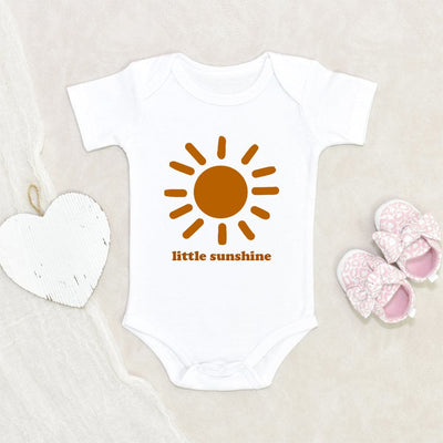 Boho Baby Clothes Pregnancy Announcement Onesie Cute Boho Little Sunshine Baby Onesie Boho Baby Onesie Unique Baby Onesie