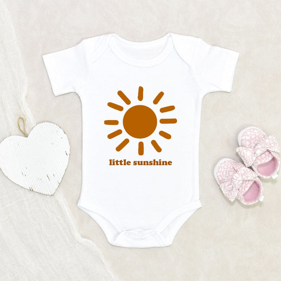 Boho Baby Clothes Pregnancy Announcement Onesie Cute Boho Little Sunshine Baby Onesie Boho Baby Onesie Unique Baby Onesie