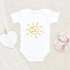 Baby Shower Gift Cute Baby Clothes You Are My Sunshine Baby Onesie Gift for Niece or Nephew Baby Onesie Sunny Baby Onesie