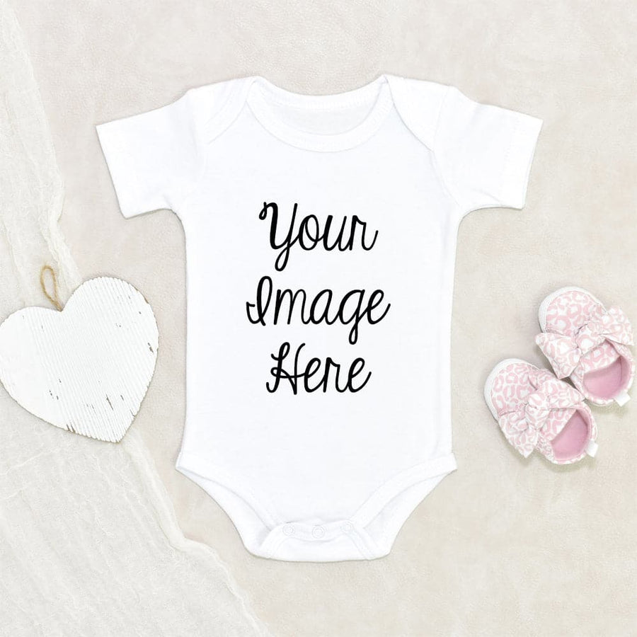 Personalized Image Onesie Custom Image Baby Onesie Your Image Here Baby Onesie Baby Shower Gift Custom Baby Clothes