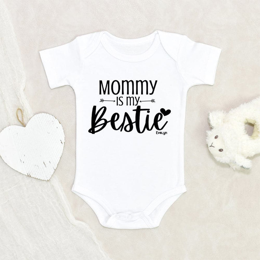 Personalized Girl Onesie - Mommy's Girl Onesie - Mommy Baby Onesie - Funny Girl Onesie - Baby Girl Clothes - Baby Shower Gift