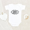 Baby Shower Gift Funny Baby Onesie Always Hangry Baby Onesie Comic Style Baby Hungry and Angry Baby Onesie Unique Baby Clothes