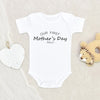 Personalized Baby Onesie - Our First Mother's Day Onesie - Custom Baby Onesie - Gift For Baby - Custom Baby Clothes - Baby Shower Gift