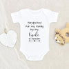 Baby Shower Gift - Uncle Memorial Onesie - Hand Picked For My Family Baby Onesie - Uncle In Heaven Onesie - Unisex Baby Clothes