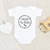 Dog Lover Baby Onesie - Custom Dog Paw Onesie - Personalized Name New Bestie Onesie - Custom Baby Clothes - Paw Print Onesie