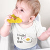 I Couldn't If I Fried Onesie - Funny Eggs Baby Onesie - Fried Egg Onesie - Food Onesie