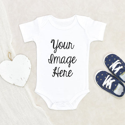 Personalized Image Onesie Custom Image Baby Onesie Your Image Here Baby Onesie Baby Shower Gift Custom Baby Clothes