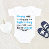 Baby Father's Day Onesie - First Father's Day Onesie - Father's Day Onesie - Father's Day Gift - Baby Boy Onesie - Funny Father's Day Onesie