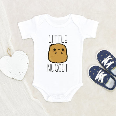 Sweet Infant Baby Onesie Newborn Baby Clothes Adorable Little Nugget Onesie Unisex Baby Onesie Unique Baby Onesie