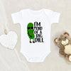 Cute Pickle Baby Onesie - I'm Kind Of A Big Dill Onesie - Cute Baby Clothes
