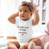 Cute Baby Onesie - Baby Shower Gift - My Uncle Sends Me Kisses From Heaven - Memorial Baby Onesie - Cute Baby Clothes