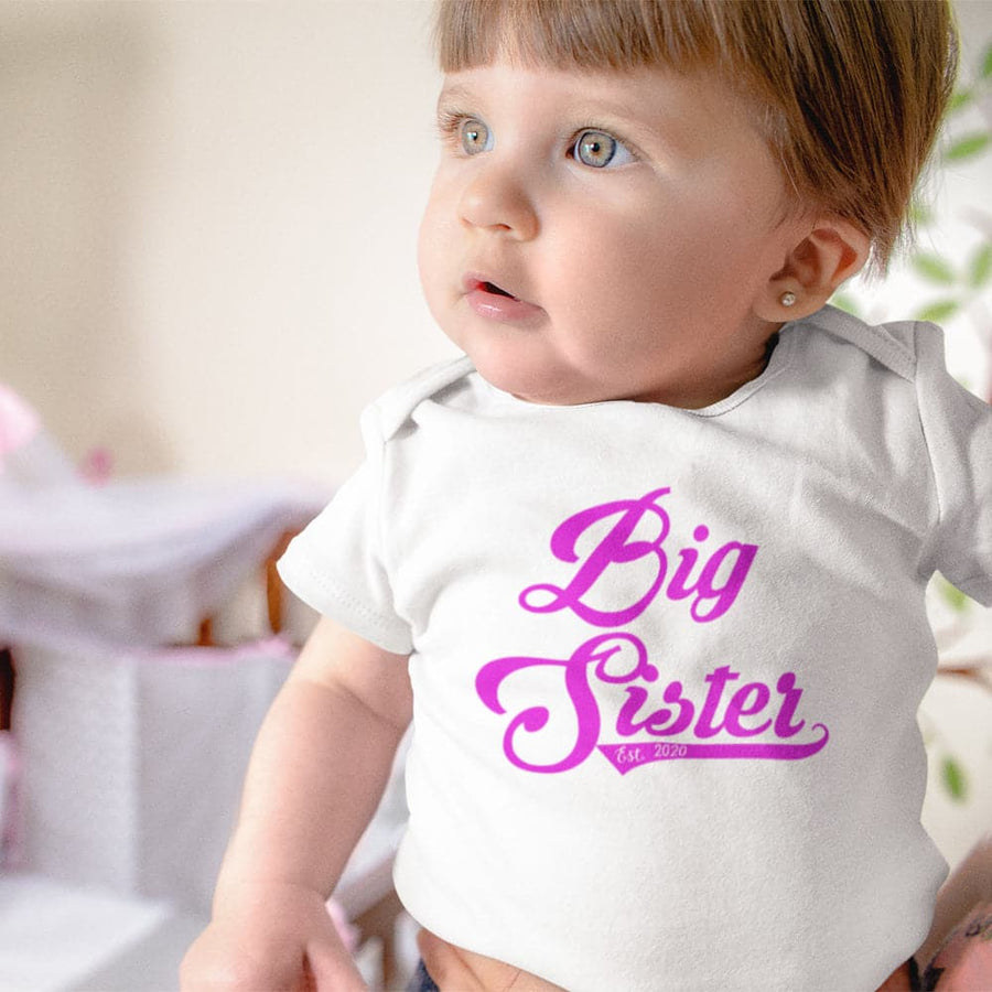 Big Sister Onesie - Big Sister Clothes ,New Big Sister Onesie - Cute Big Sister Baby Onesie - Personalized Announcement