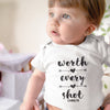 Personalized Baby Onesie - Custom Name Onesie - Baby Shower Gift - IVF Onesie - Pregnancy Announcement Onesie