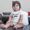 Personalized Christmas Baby Onesie - Christmas Tree Baby Onesie - Buffalo Plaid Pine Trees Onesie - Cute Baby Clothes - Custom Baby Onesie