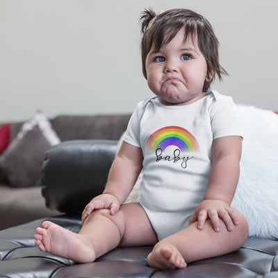 Rainbow Baby Boy Clothes - Rainbow Baby Onesie - Blue Rainbow Baby Clothes - Cute Rainbow Baby Boy Gift