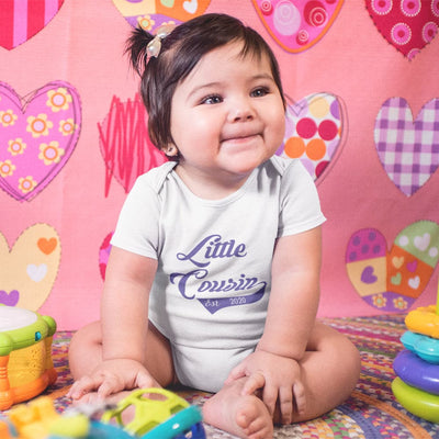 Little Cousin Unisex Onesie - Little Cousin Onesie - Little Cousin Clothes - Cute Cousin Baby Onesie - Personalized Pregnancy Announcement