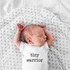 Tiny Warrior Baby Onesie - Cute Baby Onesie - NICU Graduate - NICU Baby Onesie