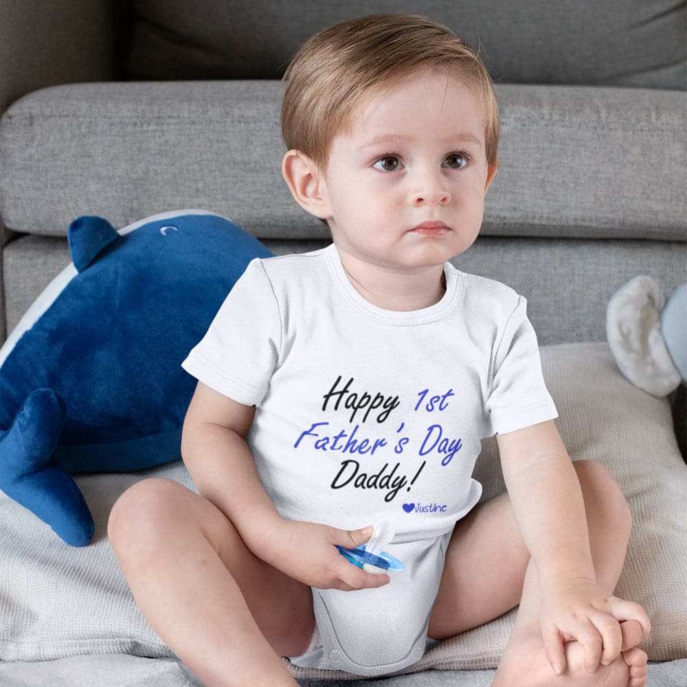 First fathers sale day onesie boy