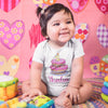 Personalized Girl First Birthday Onesie - Cute Baby Girl Birthday Onesie - One Year Old - Custom 1st Birthday Onesie
