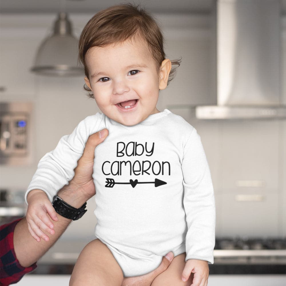 With Name Newborn Baby Personalised Clothing Baby Gift